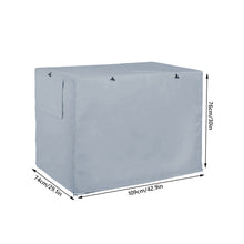 Load image into Gallery viewer, Foldable Dustproof Waterproof Dog Kennel Cover in Medium/Large - godoggago
