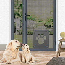 Load image into Gallery viewer, Easy Install Safe Lockable Magnetic Screen Dogs/Cats Fashion Gate House to Enter Freely in 2 Sizes
