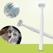 Load image into Gallery viewer, Double Headed Soft Brushing Dog/Cats Toothbrush
