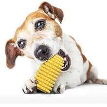 Load image into Gallery viewer, Corn Cob Molar Stick Bite Resistant Teeth Cleaning Dog Chew Toy
