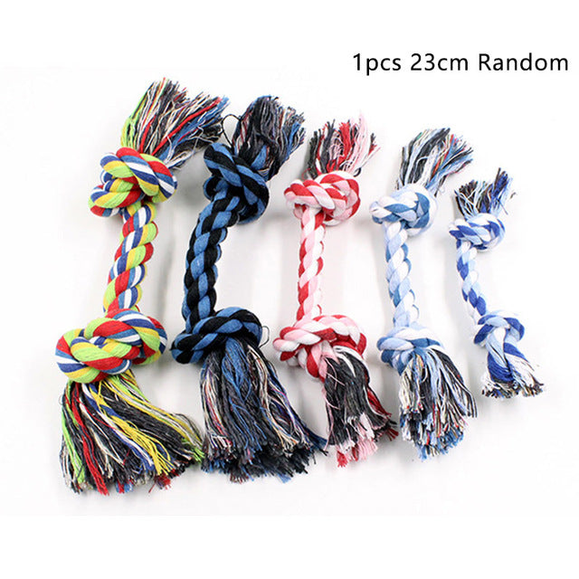 1 pcs Cotton Rope Dog Chew Toys in 3 Sizes