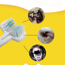 Load image into Gallery viewer, Double Headed Soft Brushing Dog/Cats Toothbrush
