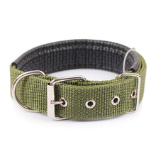 Load image into Gallery viewer, Solid Nylon Dog Collars For Small Medium Large Dogs In 10 Colors in Sizes XS Thru LG
