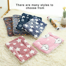 Load image into Gallery viewer, Soft Coral Fleece Thickened Blanket Puppy/Dog Mat For Warm Sleeping in 6 Colors &amp; 4 Sizes
